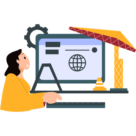 Plateforme en construction